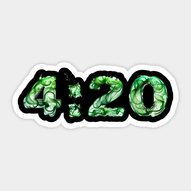 4:20 Sticker by Sobalvarro